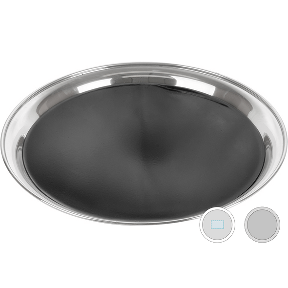 Vassoi di servizio in acciaio inossidabile